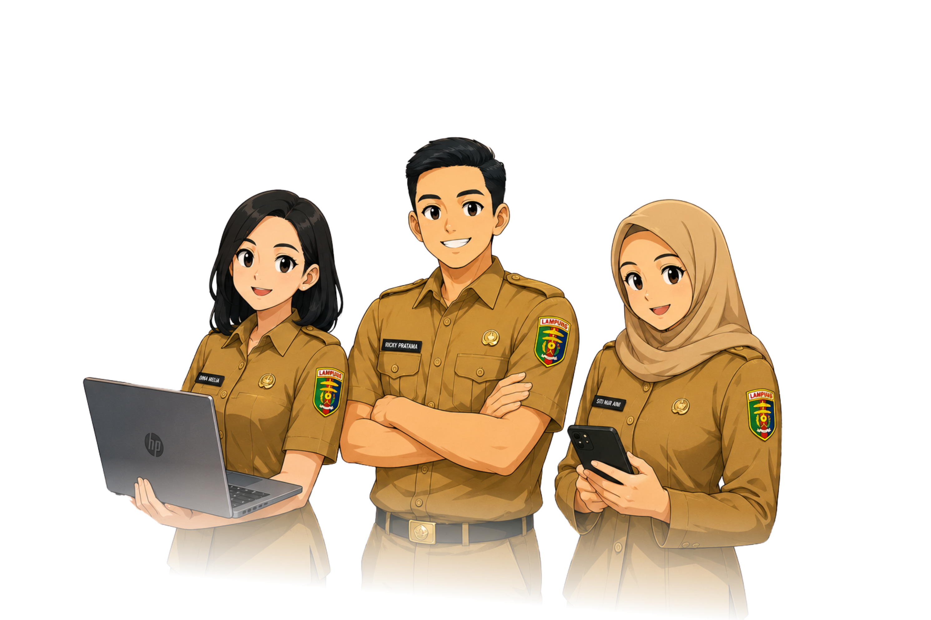 Ilustrasi ASN Pemerintah Provinsi Lampung